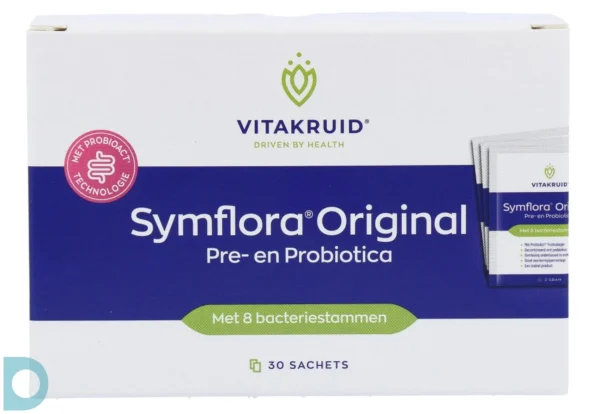 Vitakruid Symflora Original Pre- en Probiotica 30 sachets
